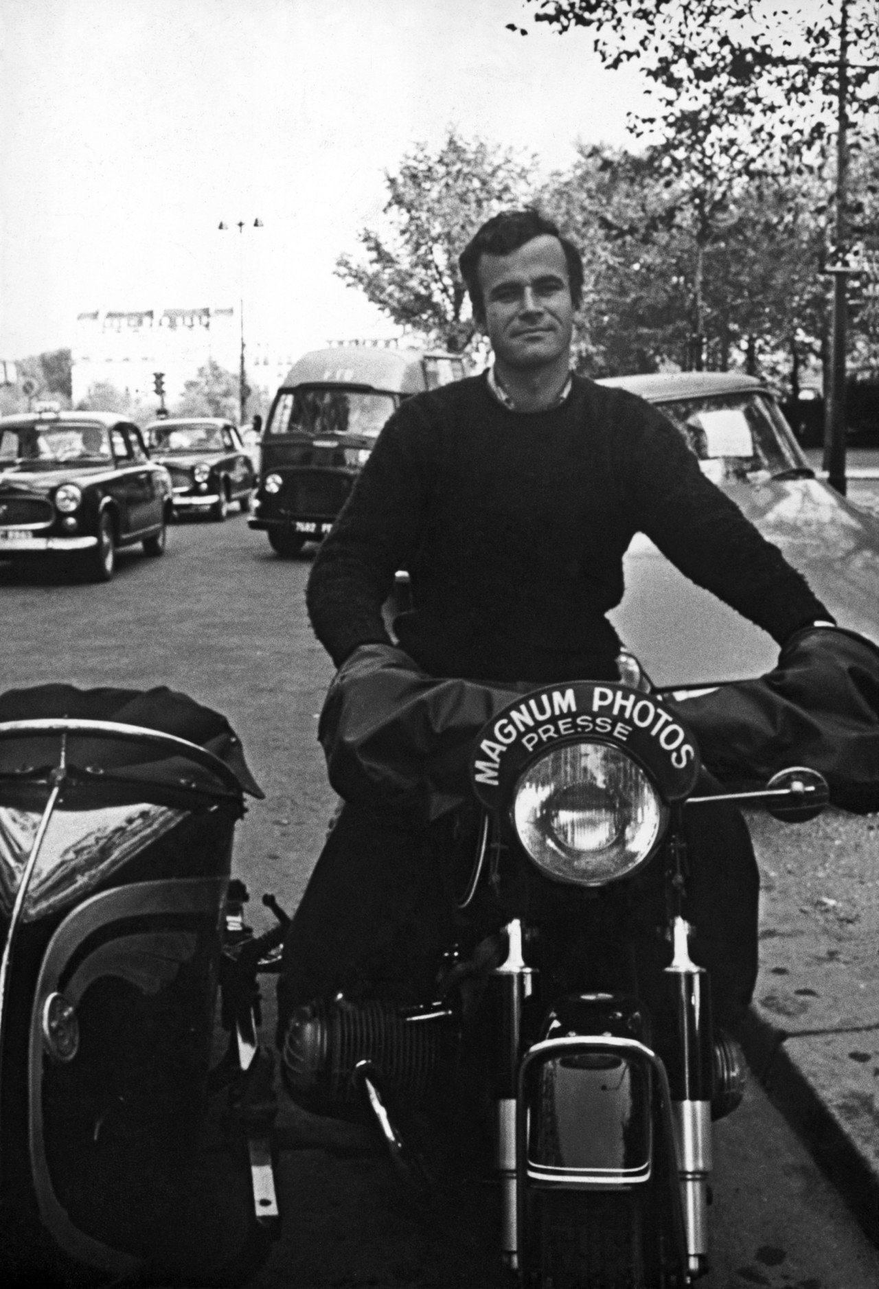 FRANCE. Paris. French photographer, Bruno BARBEY. 1967.